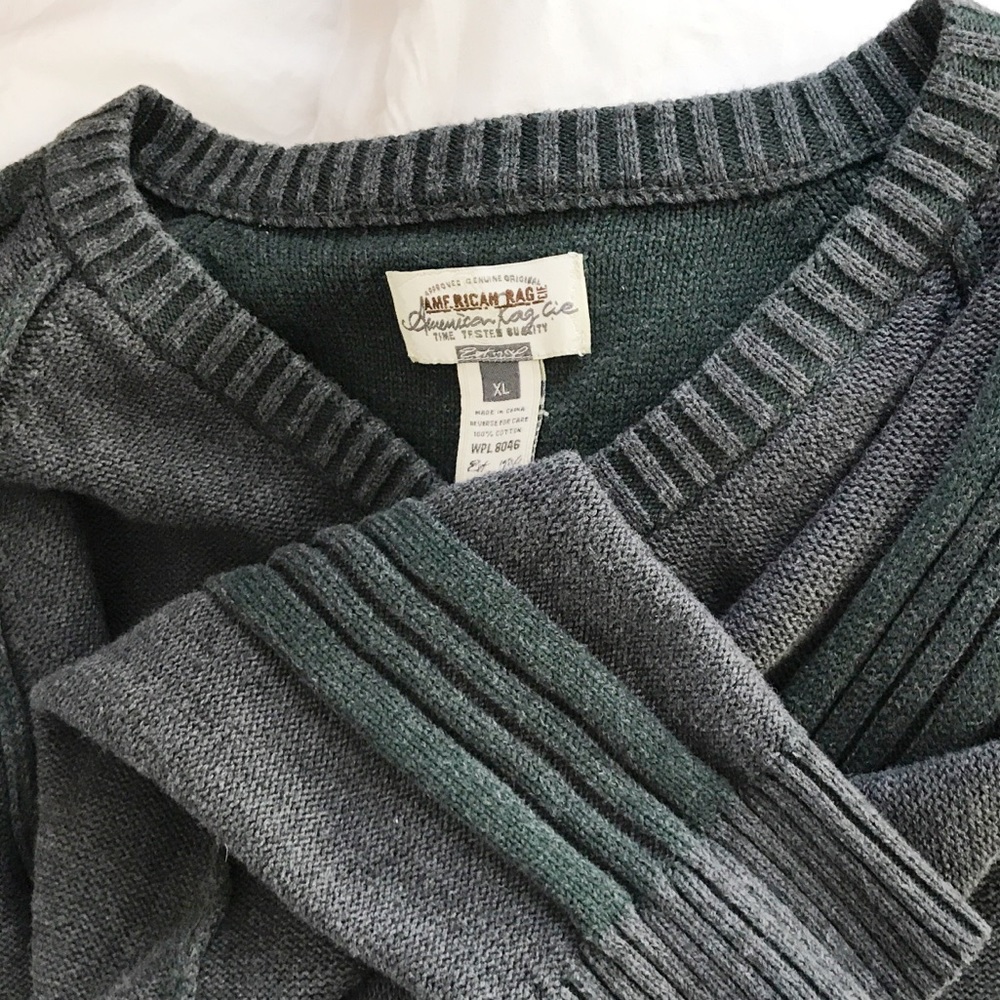 AMERICAN RAG: oversized sweater with stripe - Picture 5 of 5